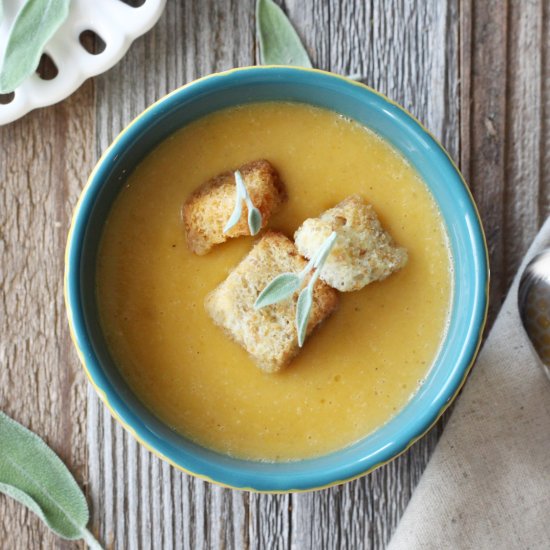 Roasted Butternut Squash Soup