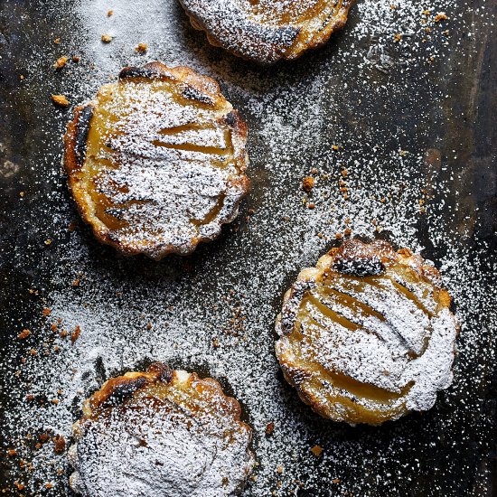 Pear and Almond Mini Tarts