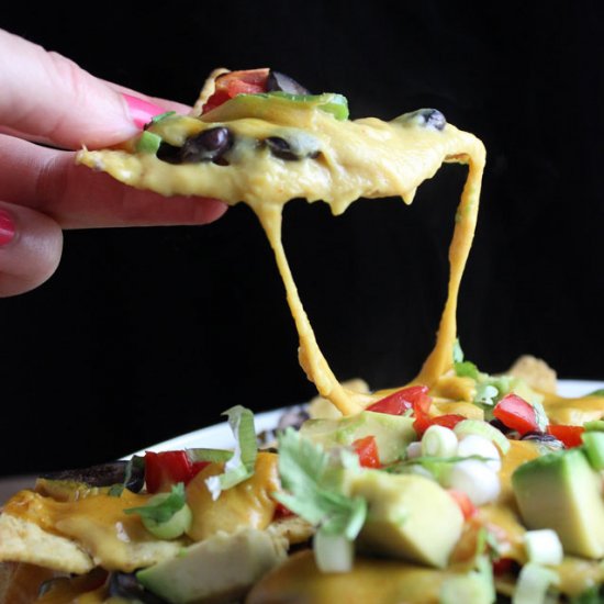 Loaded Vegan Nachos