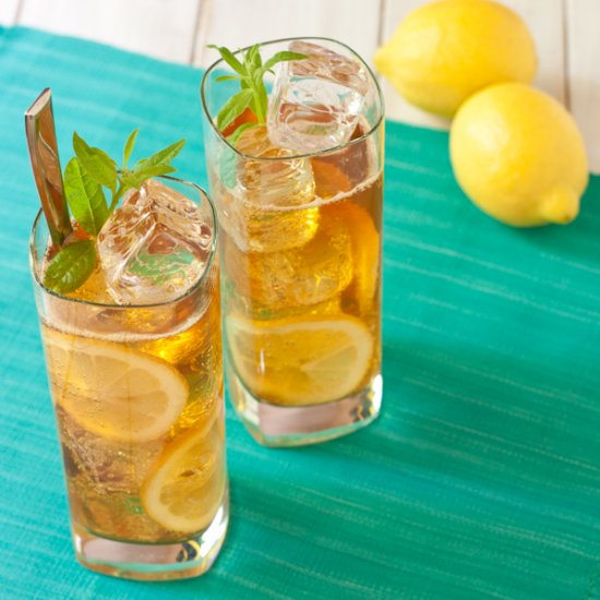 Lemon-Verbena Pimm’s Cocktail