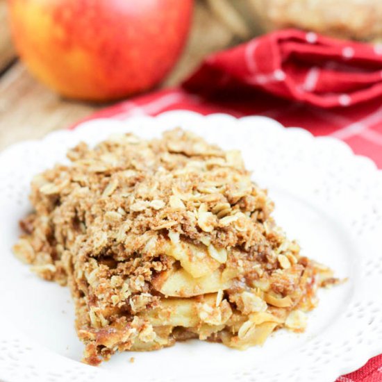 Healthy Apple Crisp