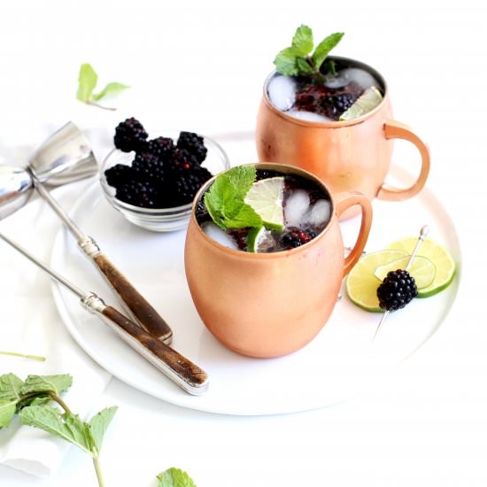 Blackberry Moscow Mules