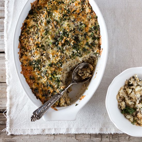 Spicy Cauliflower Gratin