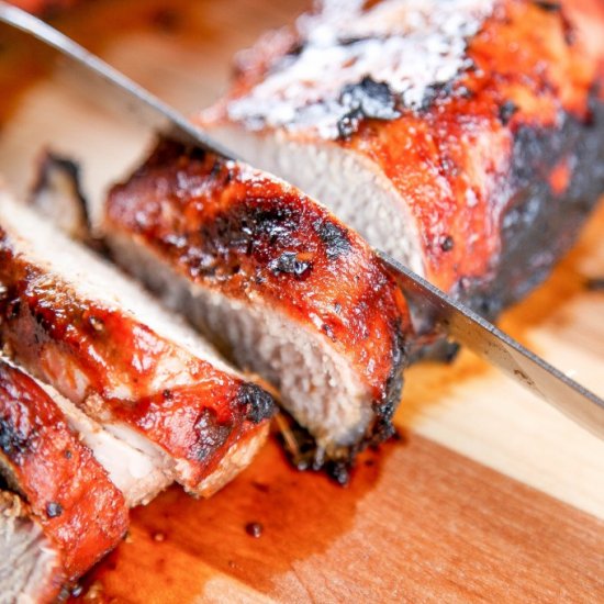 Grilled BBQ Pork Tenderloin