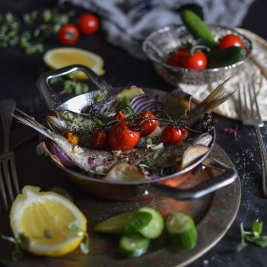 Egyptian Baked Fish