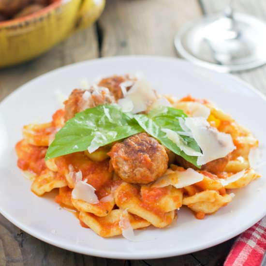 Homemade Orecchiette Pasta