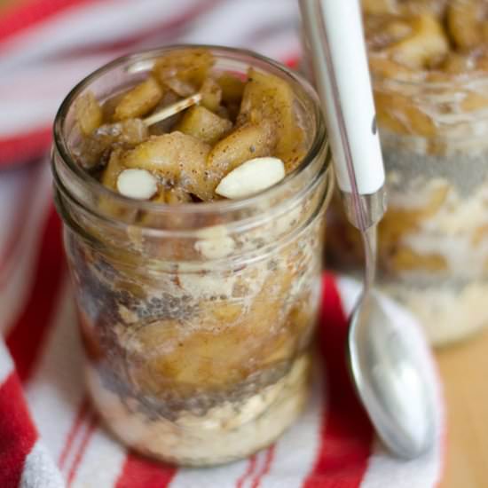 Apple Pie Overnight Oats