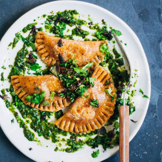 Rosemary Garlic Agnolotti