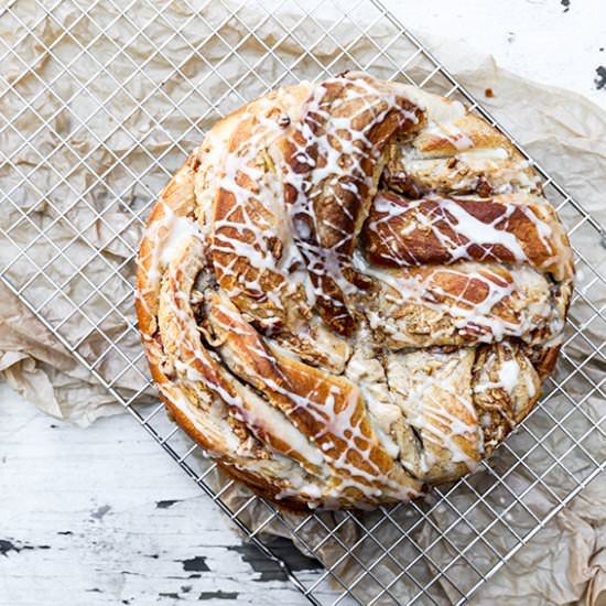 Braided Apple Bread