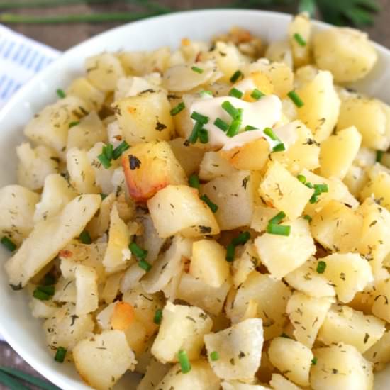 Slow Cooker Ranch Potatoes