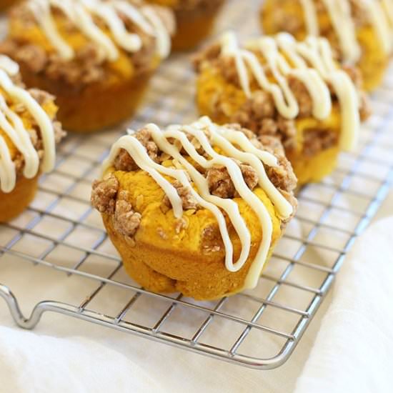 Pumpkin Doughnut Muffins