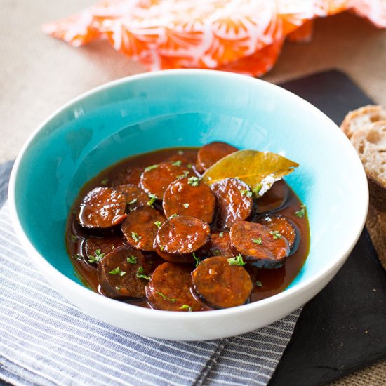 Chorizo with Cider