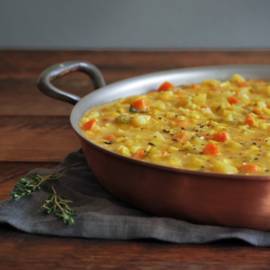 Vegan Summer Corn Chowder