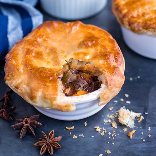 Vietnamese Beef Pot Pies