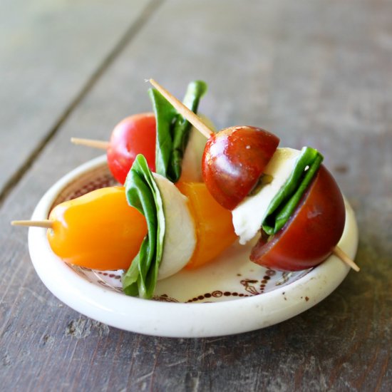 Caprese Kabobs