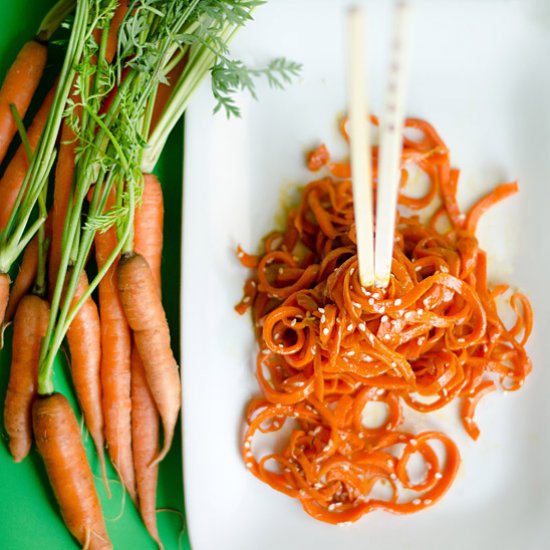 Asian Carrot Noodles