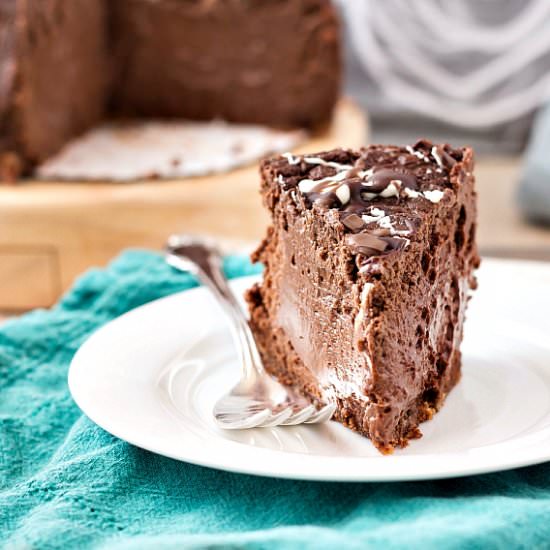 Best Double Chocolate Cheesecake