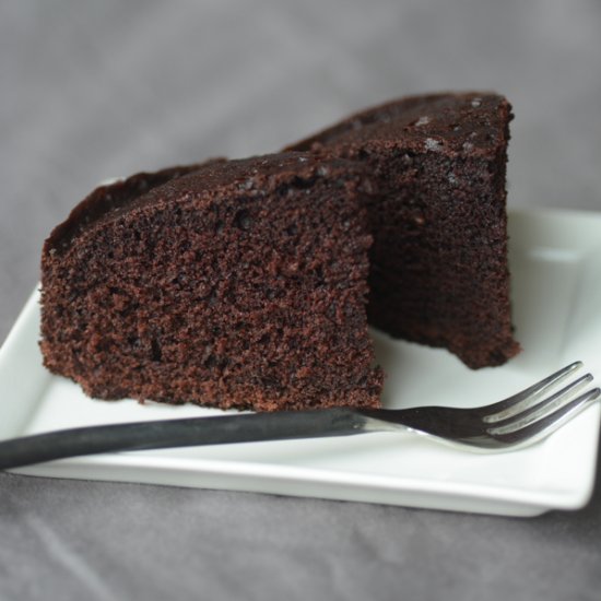 Pressure Cooker Chocolate Cake