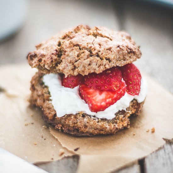 Coconut Cream Scones