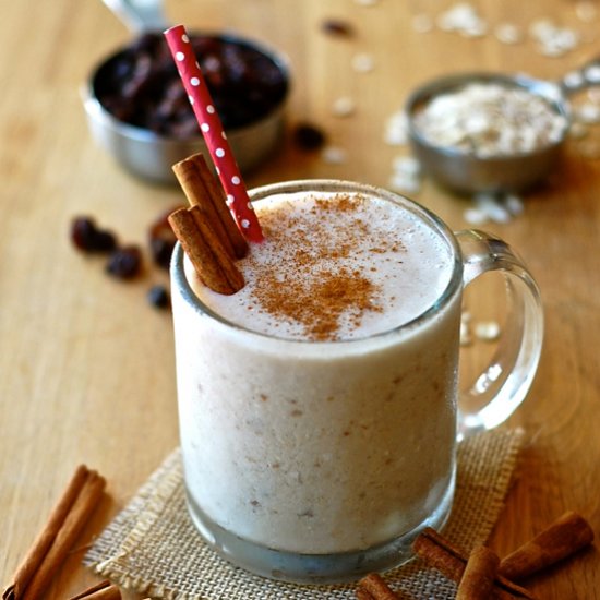 Gluten-Free Oatmeal Raisin Smoothie