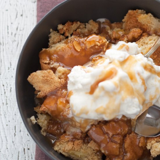 Apple Cake Sundae