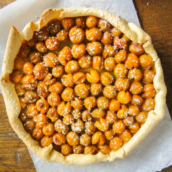 Tarte Fine aux Mirabelles