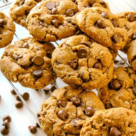 Pumpkin Chocolate Chip Cookies