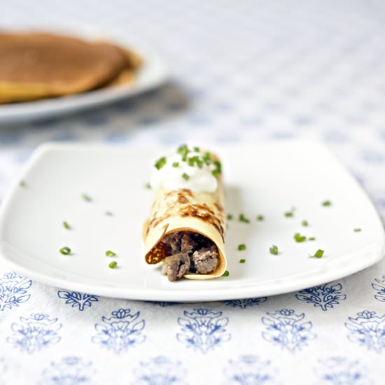 Savory Stuffed German Pancakes