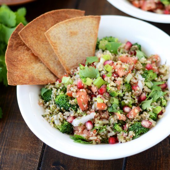 Pomegranate Tabouli Salad