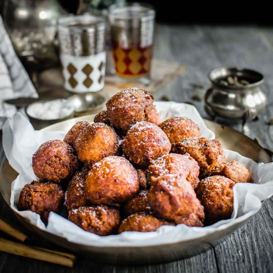 Spiced Banana and Coconut Fritters