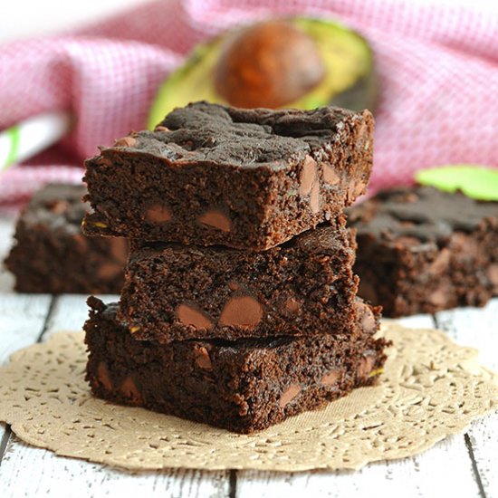 Vegan Avocado Brownies