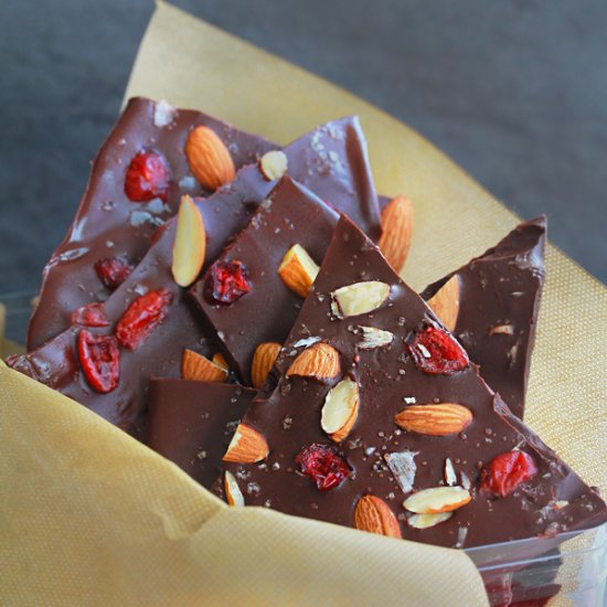 Salted Chocolate Bark