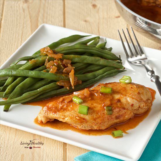 Skillet Chicken with Spicy Paprika