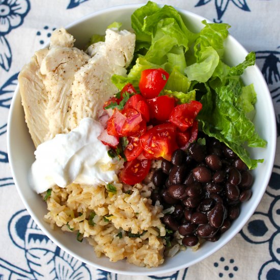 Healthy Burrito Bowl