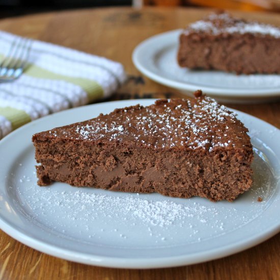 4 Ingredient Chocolate Cheesecake