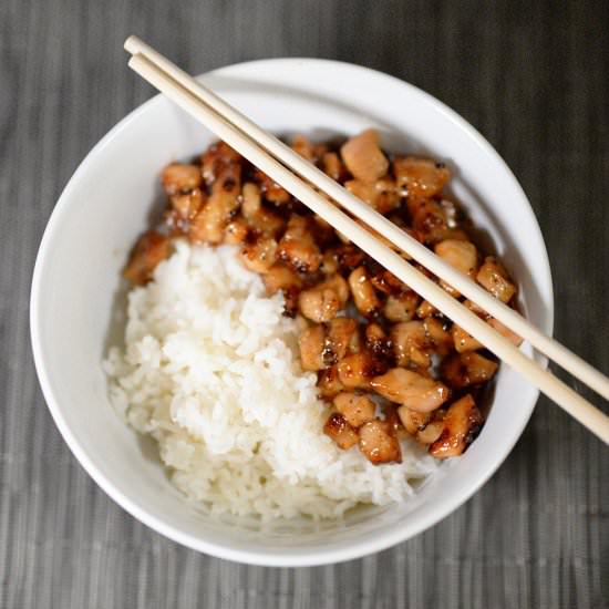 Caramelized Black Pepper Chicken