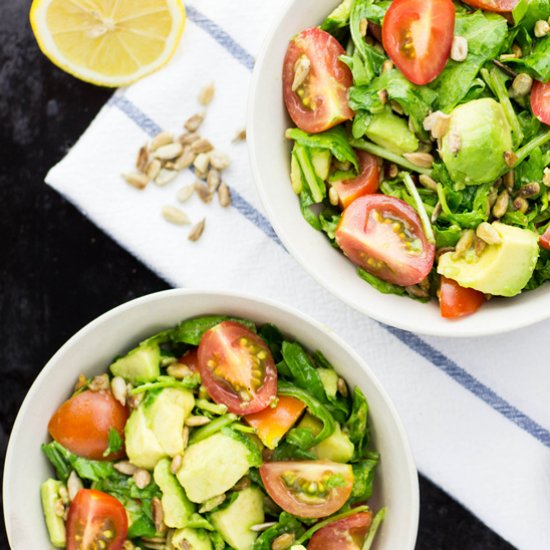 Refreshing Avocado Tomato Salad