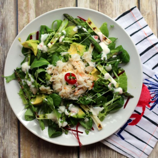 Crab and Avocado Salad