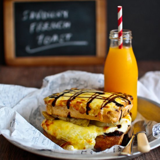 Artichoke & Onion French Toast