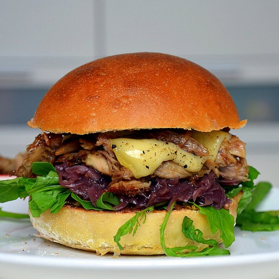 Duck Confit Burger (in German)