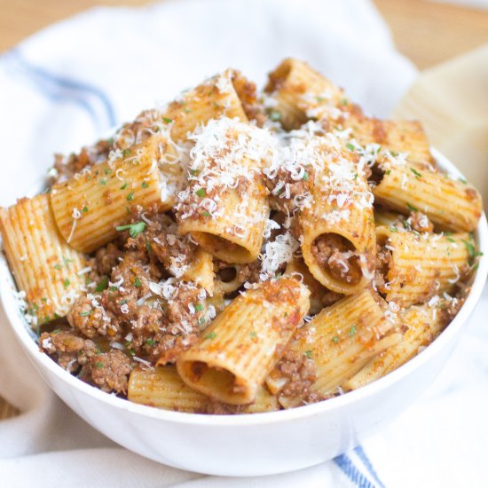 Pasta Bolognese