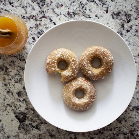 Baked Apple Cider Donuts