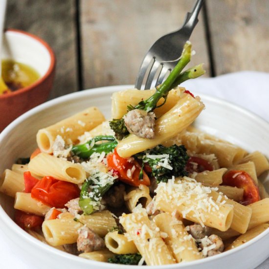 Italian Sausage and Broccolini