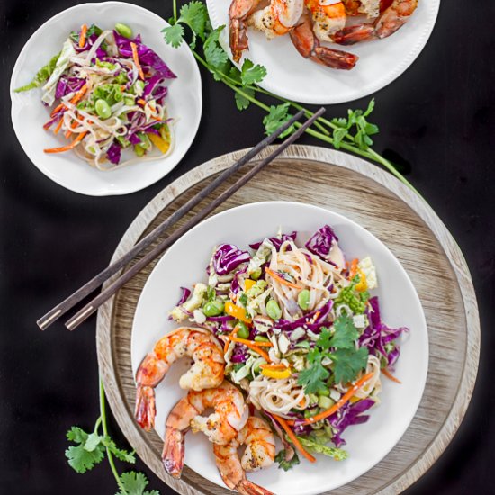 Ginger Miso Slaw Salad