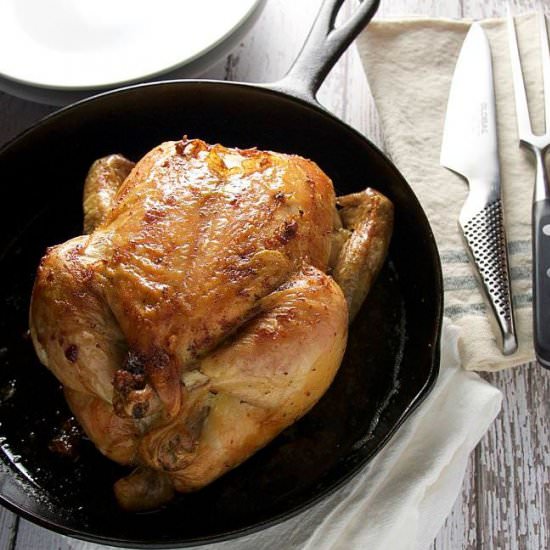 Easy Herb-Roasted Chicken