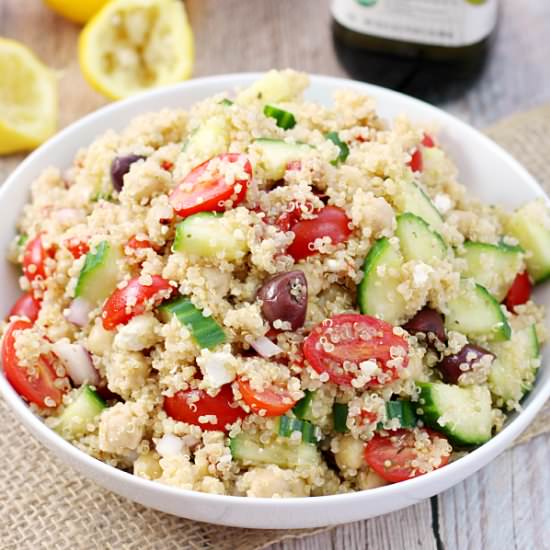 Mediterranean Quinoa Salad