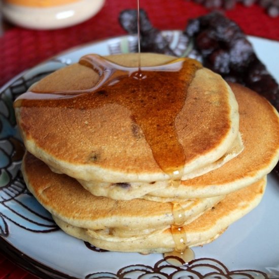 PB Chocolate Chip Pancake