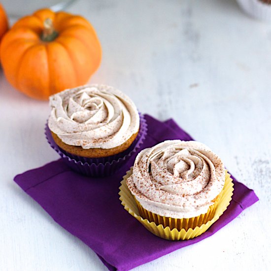 Pumpkin Spice Cupcakes