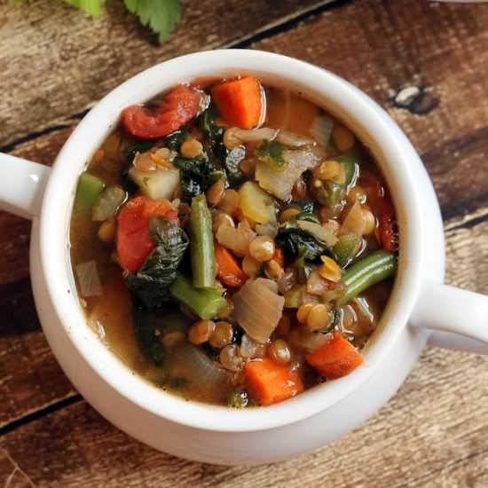 Lentil Vegetable Soup