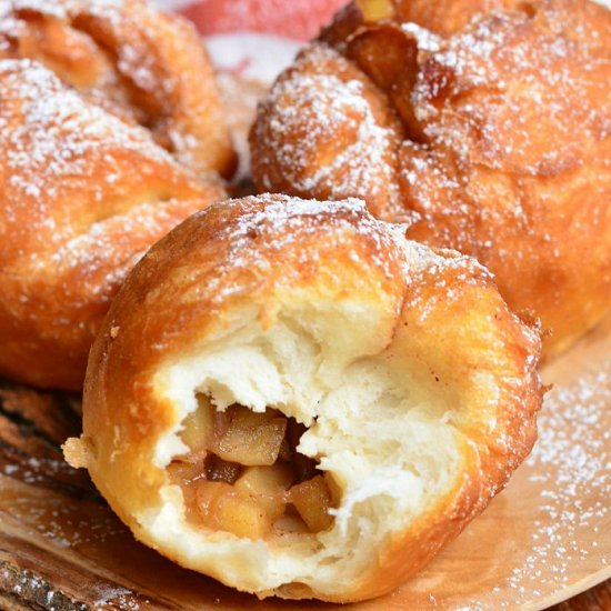 Easy Apple Pie Doughnuts